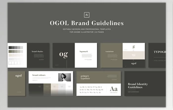 Download OGOL – <span class='badge badge-warning'>Brand</span> Guidelines Template – by SelwynGoodman