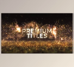 Download Luxury Glowing Gold Titles (Videohive 46766811) - AE Project