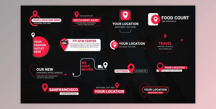 Download Location Titles 3.0 (Videohive 43558368) - AE Project