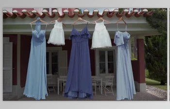 Download Bridesmaids Evening Dresses Hanging on the <span class='badge badge-warning'>House</span> (Videohive 43504059)