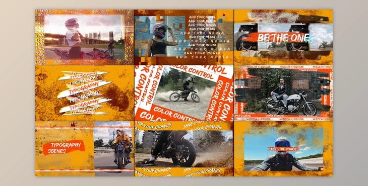 Download Grunge Moto (Videohive 43430087) - AE Project