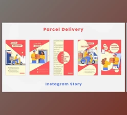 Download Parcel Delivery Instagram Story (Videohive 44334615) - AE Project