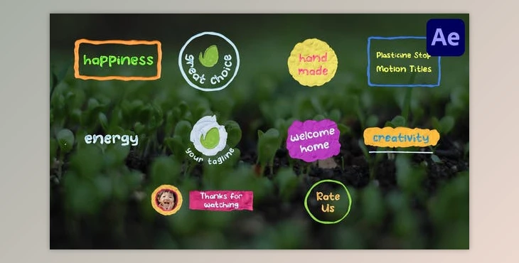 Download Plasticine Stop Motion Lower Thirds After Effects (Videohive 46868312) - AE Project