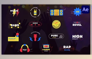 Download <span class='badge badge-warning'>Modern</span> Music Titles for After <span class='badge badge-warning'>Effects</span> (Videohive 46868596) - AE Project