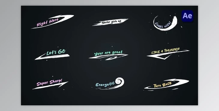 Download Brush Scribble titles [After Effects] (Videohive 46879942) - AE Project