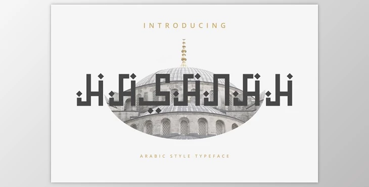 Download Hasanah – Arabic Style Typeface Font