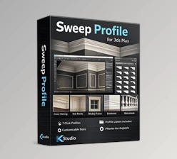 Download 3D-kstudio Sweep Profile PRO v1.01.45 for 3dsMax