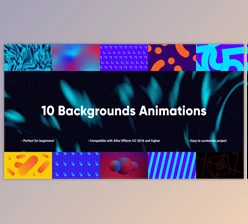 Download 10 Special Backgrounds Animations After Effects (Videohive 46839581) - AE Project