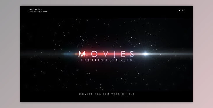 Download Movies Trailer (Videohive 46886734) - AE Project