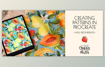 Download Creating <span class='badge badge-warning'>Patterns</span> in <span class='badge badge-warning'>Procreate</span> – Half-drop Repeats