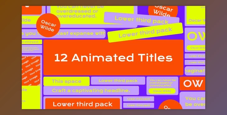 Download Trendy Titles Pack V1 (Videohive 46890152) - AE Project