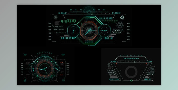 Download HUD700 HUD Ship 3 (Videohive 46923328) - AE Project