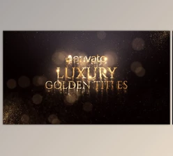 Download Luxury Golden Titles (Videohive 21834365) - AE Project