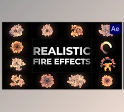 Download Realistic Fire Effects for After Effects (Videohive 46921065) - AE Project