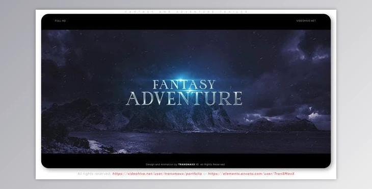 Download Fantasy and Adventure Trailer (Videohive 46912056) - AE Project