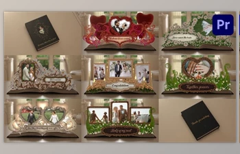 Download Wedding Album Pop Up <span class='badge badge-warning'>Book</span> for Premiere Pro (<span class='badge badge-warning'>Videohive</span> 46835739)