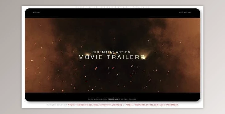 Download Cinematic Documentary Trailer (Videohive 46912065) - AE Project
