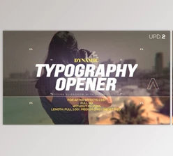 Download Dynamic Typography Opener (Videohive 14417216) - AE Project