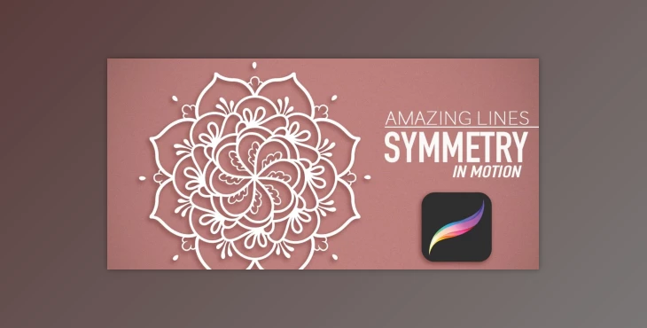 Download Amazing Lines: Symmetry in Motion with Procreate