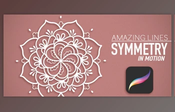 Download Amazing Lines: Symmetry in <span class='badge badge-warning'>Motion</span> with Procreate