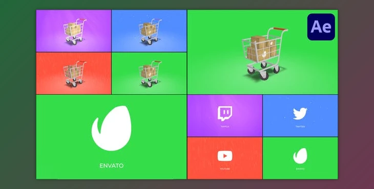 Download Shopping Cart for After Effects (Videohive 46967800) - AE Project