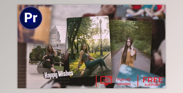 Download Memories PhotoSlideshow 3D MOGRT (Videohive 46837969) - PR Project