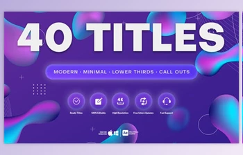Download 40 <span class='badge badge-warning'>Motion</span> Titles (<span class='badge badge-warning'>Videohive</span> 47121062) - AE <span class='badge badge-warning'>Project</span>