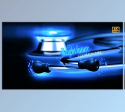 Download Blue Futuristic Stethoscope Opener (Videohive 24701589) - AE Project