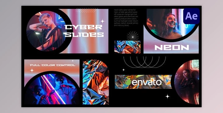Download Cyber City Slideshow for After Effects (Videohive 47024396) - AE Project
