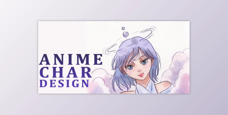 Download Anime Character Design with Pencil and Watercolors | Start to Finish