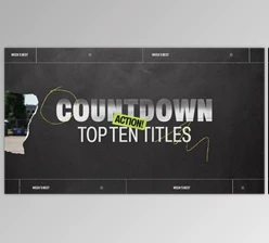 Download Torn Paper Countdown – Top 10 Titles (Videohive 47006324) - AE Project