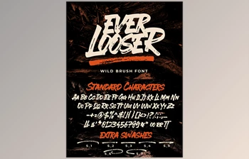 Download Ever Looser - <span class='badge badge-warning'>Wild</span> Brush Font
