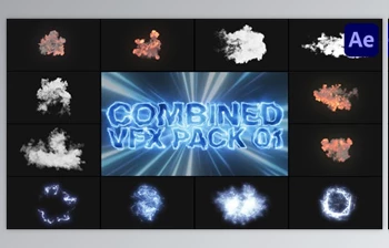 Download Combined VFX <span class='badge badge-warning'>Pack</span> for After Effects (<span class='badge badge-warning'>Videohive</span> 47133661) - AE Project