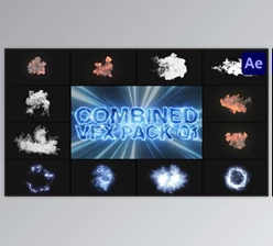 Download Combined VFX Pack for After Effects (Videohive 47133661) - AE Project