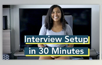 Download <span class='badge badge-warning'>Learn</span> <span class='badge badge-warning'>How</span> to Shoot an Interview in 30 Minutes, or Less