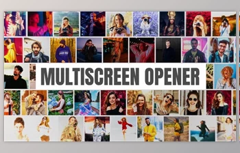 Download <span class='badge badge-warning'>Multi</span> Screen Opener I Mosaic Intro (Videohive 44419784) - AE Project