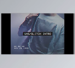 Download VHS Glitch Intro (Videohive 23005857) - AE Project