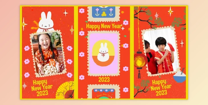 Download Chinese New Year Slide Story (Videohive 43049482) - AE Project