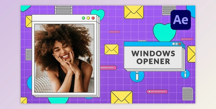 Download Creative Windows Opener (Videohive 41968000) - AE Project