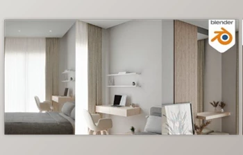 Download Mastering Interior Design Visualization with Blender: Create Inspiring Spaces in <span class='badge badge-warning'>3D</span>