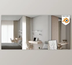 Download Mastering Interior Design Visualization with Blender: Create Inspiring Spaces in 3D