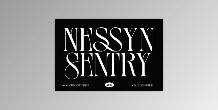 Download Nessyn Sentry Font