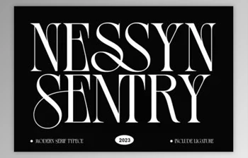 Download Nessyn Sentry <span class='badge badge-warning'>Font</span>