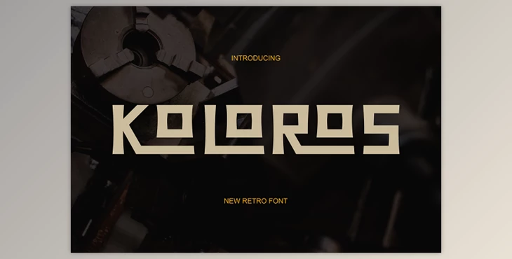 Download Koloros Font