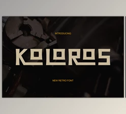 Download Koloros Font