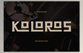 Download Koloros <span class='badge badge-warning'>Font</span>
