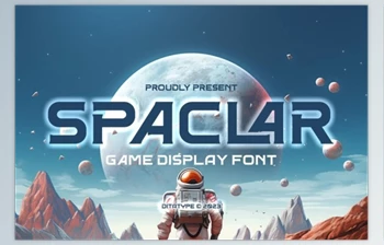 Download Spaclar <span class='badge badge-warning'>Font</span>