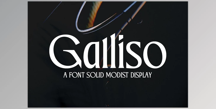Download Galliso Font