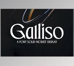 Download Galliso Font