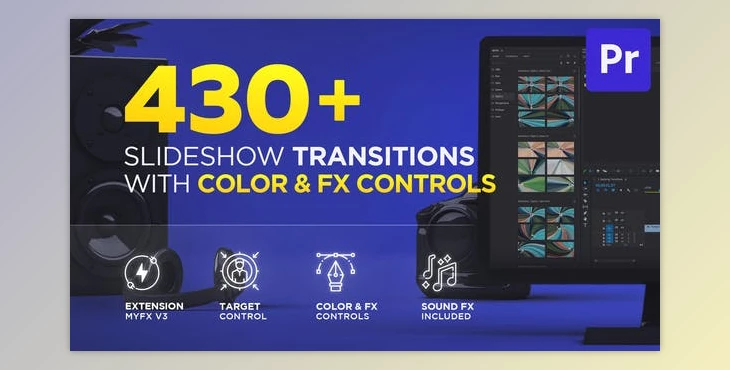 Download Slideshow Transitions for Premiere Pro (Videohive 39809411)
